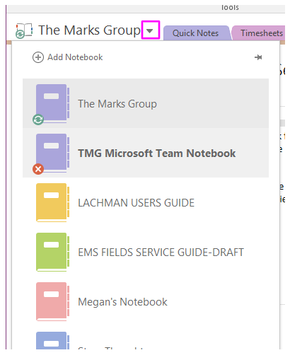 send email to microsoft onenote 2016