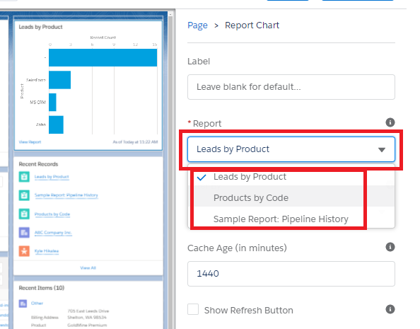 Add Chart To Salesforce Report