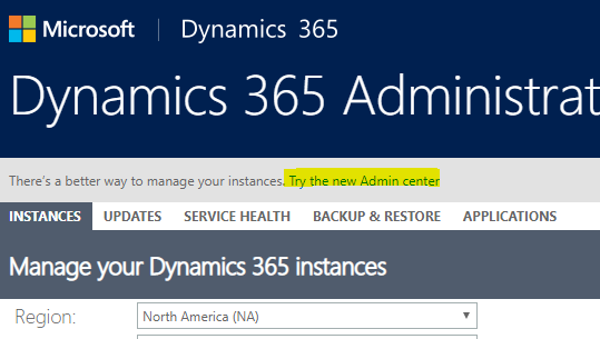 Microsoft 365 admin center