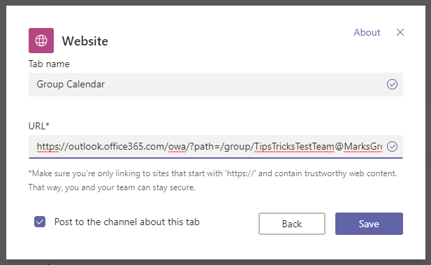 Microsoft Teams Add A Group Calendar To Teams The Marks Group 