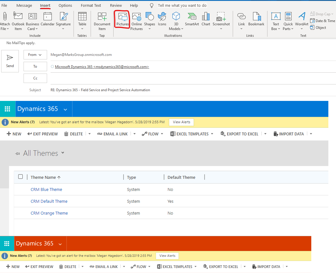 Office 365: Sending Screenshots? Compress Images in Emails with Outlook -  The Marks Group | Small Business Consulting | CRM Consultancy