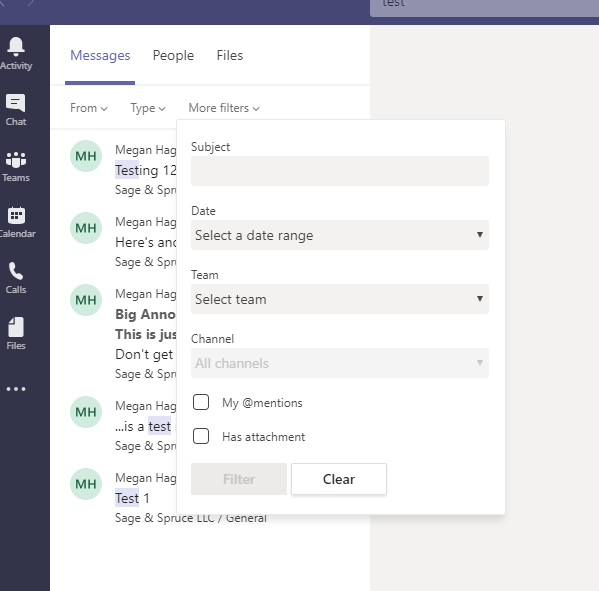 download microsoft teams chat history