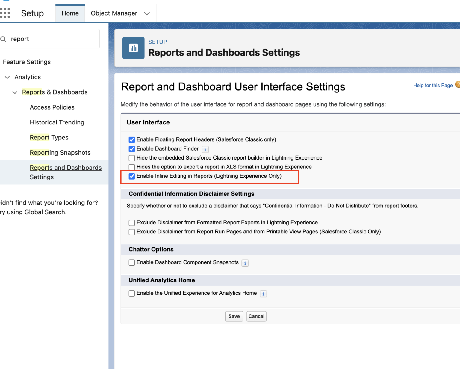 Salesforce Inline Editing for Reports The Marks Group Small