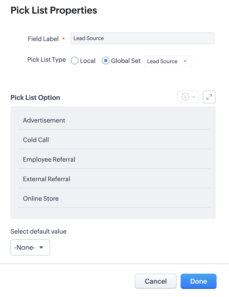 New! Global Sets In Zoho CRM - The Marks Group | Small Business ...
