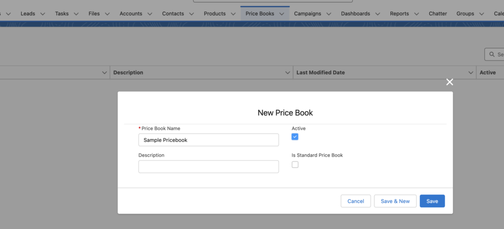 Price Books in Salesforce